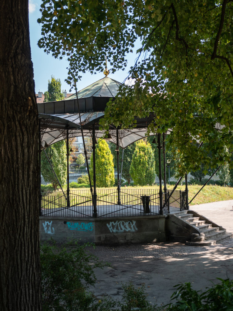 Pavillon im Platzspitzpark